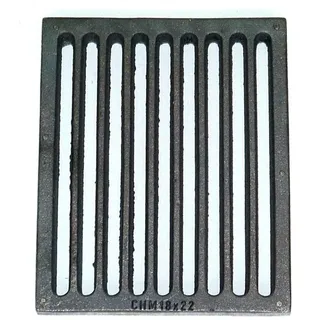 Powermat Ofenrost Gussrost für Hark 48 Kamin Ofen Ascherost Tafelrost Kaminrost 22x18 cm