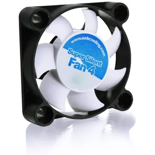 AABCOOLING Super Silent Fan 4 - Leise und Efizient 40mm Gehäuselüfter mit 4 Anti-Vibration-Pads - Mini Ventilator, 3D Drucker, Kühlung, CPU Kühler, PC Fan, 14,9 dB, 8,26 m3/h