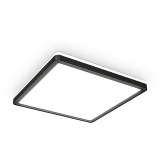 B.K.Licht LED Panel 1 eckig schwarz