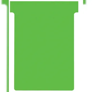 NOBO T-Karten, Gr”áe 3 / 92 mm, 170 g/qm, grn