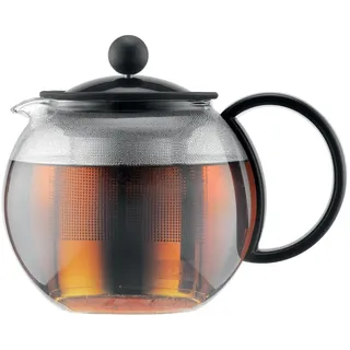 Bodum Assam Teebereiter mit Edelstahlfiler 0.5 l Schwarz