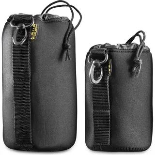 Walimex Objektivbeutel-Set Neopren M+L