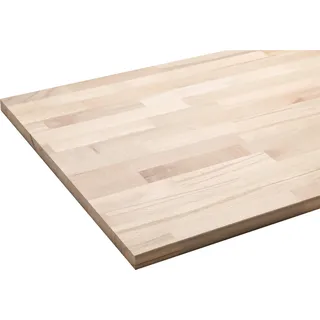iWerk Arbeitsplatte Buche massiv 240 x 60 x 2,7 cm geschliffen