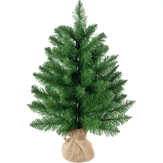 Homcom Weihnachtsbaum Tisch Grün 60 cm