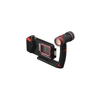 Sealife SportDiver Ultra Unterwasser-Smartphone Gehäuse & Sea Dragon 2500 Lumen Licht, wasserdichte Fotografie, einfache Kamerasteuerung, passend für Smartphones bis zur Größe des iPhone 17 Pro Max