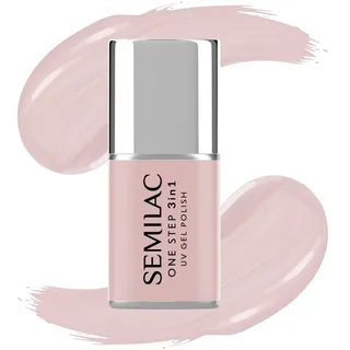 Semilac One Step 3in1 Gel-Nagellack Farbton S255 Écru 7 ml