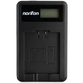 Norifon CGA-S002 LCD USB Ladegerät für Panasonic Lumix DMC-FZ1, DMC-FZ10, DMC-FZ15, DMC-FZ18, DMC-FZ2, DMC-FZ20, DMC-FZ28, DMC-FZ3, DMC-FZ30, DMC-FZ35, DMC-FZ38, DMC-FZ4, DMC-FZ5 Kamera und Mehr