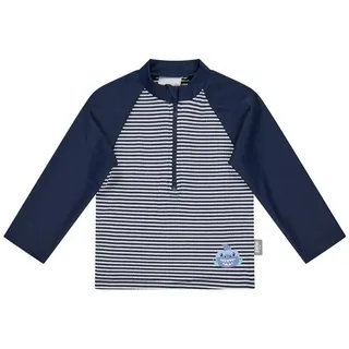 Sterntaler® Funktionsshirt Badeshirt langarm Hai, UV-schutz 50+ (1-tlg) schnelltrocknend blau 80 | 80