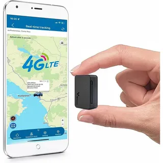 TKMARS Mini Tracker 4G GPS TK903, Integrierte SIM (ABO erforderlich) | GPS Sender Auto Peilsender, Echtzeit Tracker via App, magnetischer Ortungsgerät, mehrere Alarme, Bis zu 60 Tage Akkulaufzeit