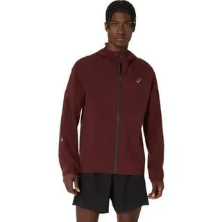 Asics METARUN WATERPROOF JACKET Herren Schwarz/Rot XL