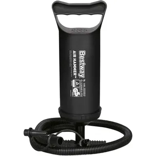 BESTWAY Handluftpumpe Air Hammer 10,8 x 8,8 x 30 cm 3 Adapterstücke