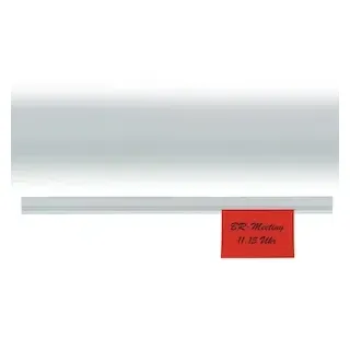 Maul Wandklemmschiene selbstklebend 50 cm Weiß