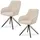 Samt Beige 2 Stk.