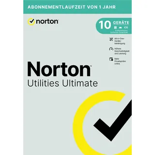NortonLifeLock Norton Utilities Ultimate 10 Geräte - 1 Jahr]