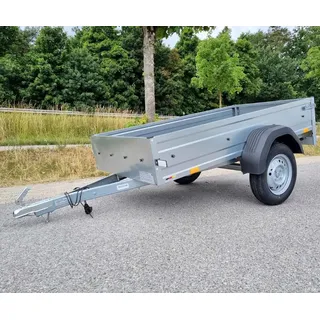 Autoanhänger Anhänger KFZ PKW Auto Kastenhänger 750kg 100km/h Freigabe Stema