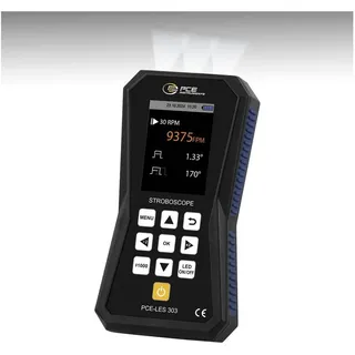 PCE Instruments PCE-LES 303 |3 High Power LEDs |bis 300000 FPM |Impulsweite einstellbar |Phasenverschiebung