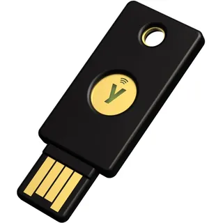 Yubico B0BVNPWPCN NFC USB-A Schwarz FIDO2 Schutz