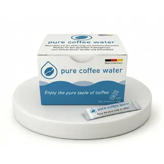 pure coffee water | Mineralien zur Anreicherung von entmineralisiertem Wasser für den perfekten Kaffeegenuss, zum Schutz deiner Geräte und Gesundheit | 30 Sticks für 150l Kaffeewasser (SCA-konform)