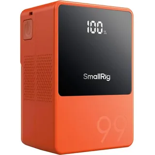 SmallRig VB99 mini V Mount Batteryï1⁄4Orangeï1⁄44929 (Kamera Akku), Kamera Stromversorgung, Orange
