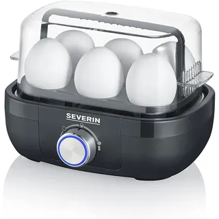 SEVERIN Eierkocher Für 6 Eier Mit Elektronischer Kochzeitüberwachung, Inkl. Mess