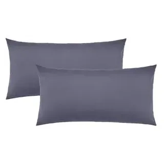 NatureMark Kissenbezug Jersey 40 x 60 cm Anthrazit