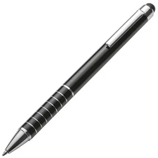 MacMa 10 Touchpen Kugelschreiber / aus Metall / Farbe: schwarz