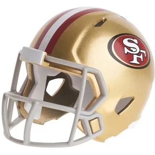 Riddell San Francisco 49ers Allroundhelm Pocket Size Single Helm rot