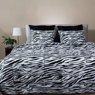 Zelesta Wonderbed Waschbare Bettdecke ohne bezug – Bettdecke & Bezug in einem | Waschbar & Trocknergeeignet | Antiallergisch, Atmungsaktiv & Temperaturregulierend (200x200 cm)