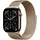 GPS + Cellular 46mm Gold Titanium Milanese Loop gold S/M