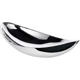 Edzard Schale Halifax (L 40 cm, B 20 cm), Edelstahl hochglanzpoliert, Länge