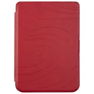 Tolino shine / shine color - Tasche Slim - Dark Red Texture