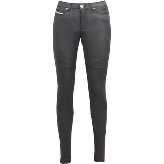 John Doe Betty Biker XTM Damen Motorradjeggings, schwarz, Größe 3XL