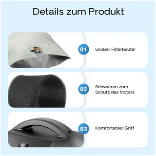 Wiltec Teichsauger Schlammsauger Teichschlammsauger 1400W