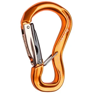 Grivel Clepsidra K10g Twin Gate Snap Hook Rot,Golden,Rot,Golden