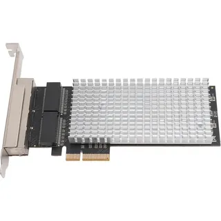 2.5g 4 Port Nic RJ45 PCIE 10/100/1000/2500Mbps Fast Data Transfer 2.5 Gigabit Ethernet Card with I226 Chip for Windows