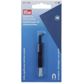 Prym 611126 Einfädler für Nähmaschine + Magnet, Violett