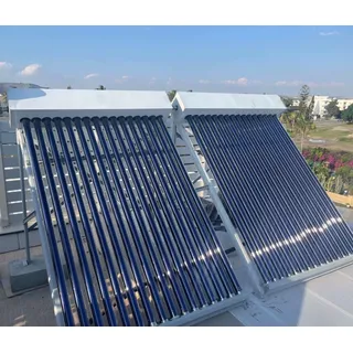 Solarthermie Röhrenkollektor - Solar-Warmwasserbereiter - Pool heizen 16 Röhren