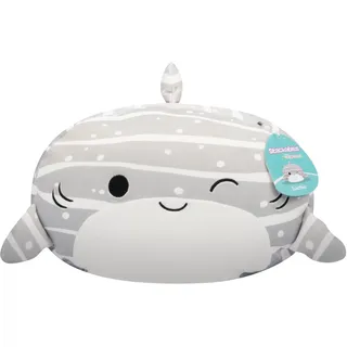 Squishmallows - Sachie der Hai 30 cm Stackables, offizielles Jazwares Plüsch, superweiches Kuscheltier