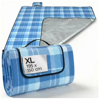 DETEX Picknickdecke blau 195 x 150 cm
