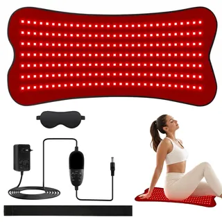 Rotlichtmatte LED 210, Rotlicht Therapie Infrarot Matte