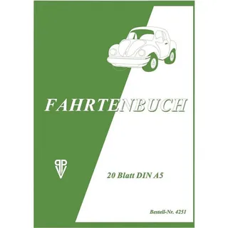 kompatible Ware Fahrtenbuch Pkw mit Kraftstoffverbrauch A5 liniert
