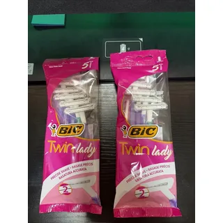 BIC TWIN LADY SENSITIVE RASIERER 5ER-PACK