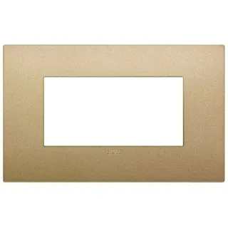 Arke' Placca Classic 4 Module Gold Color Matt 19654.78