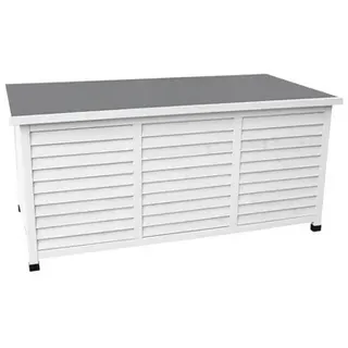 LECO Kissenbox Vintage 132 x 66 x 61 cm Weiß