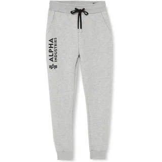 Alpha Industries Basic Jogger Ai Jogginghose Für Hose, Grey Heather, M