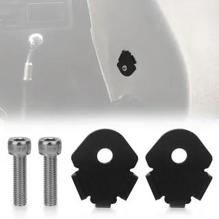 JESTOP Reparatur Satz Armlehne Sitz für VW T4, Reparatursatz Pritsche Caravelle 4 Teilig, Fahrer oder Beifahrerseite Armlehne Sitz Reparatur Teile