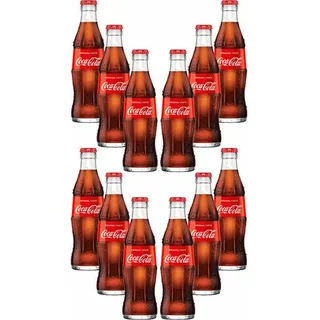 Coca Cola 12er Set Cola 12x 0,2L inkl. Pfand MEHRWEG