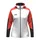Kapuzenjacke Damen weiß/coral/marine M