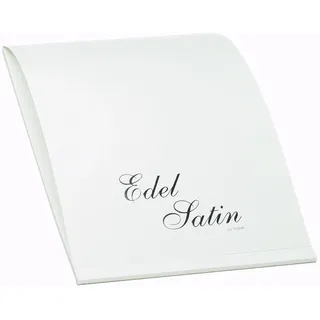 RÖSSLER 10 Stück Rössler Briefblock 2003838001 Edelsatin, Lineatur 20 | blanko, A4, 100g, weiß, 40 Blatt 4014969506516 Rössler