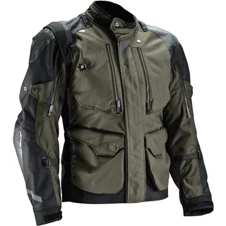 Leatt MultiTour 5.5 Textiljacke Grau/Schwarz/Rot XXL